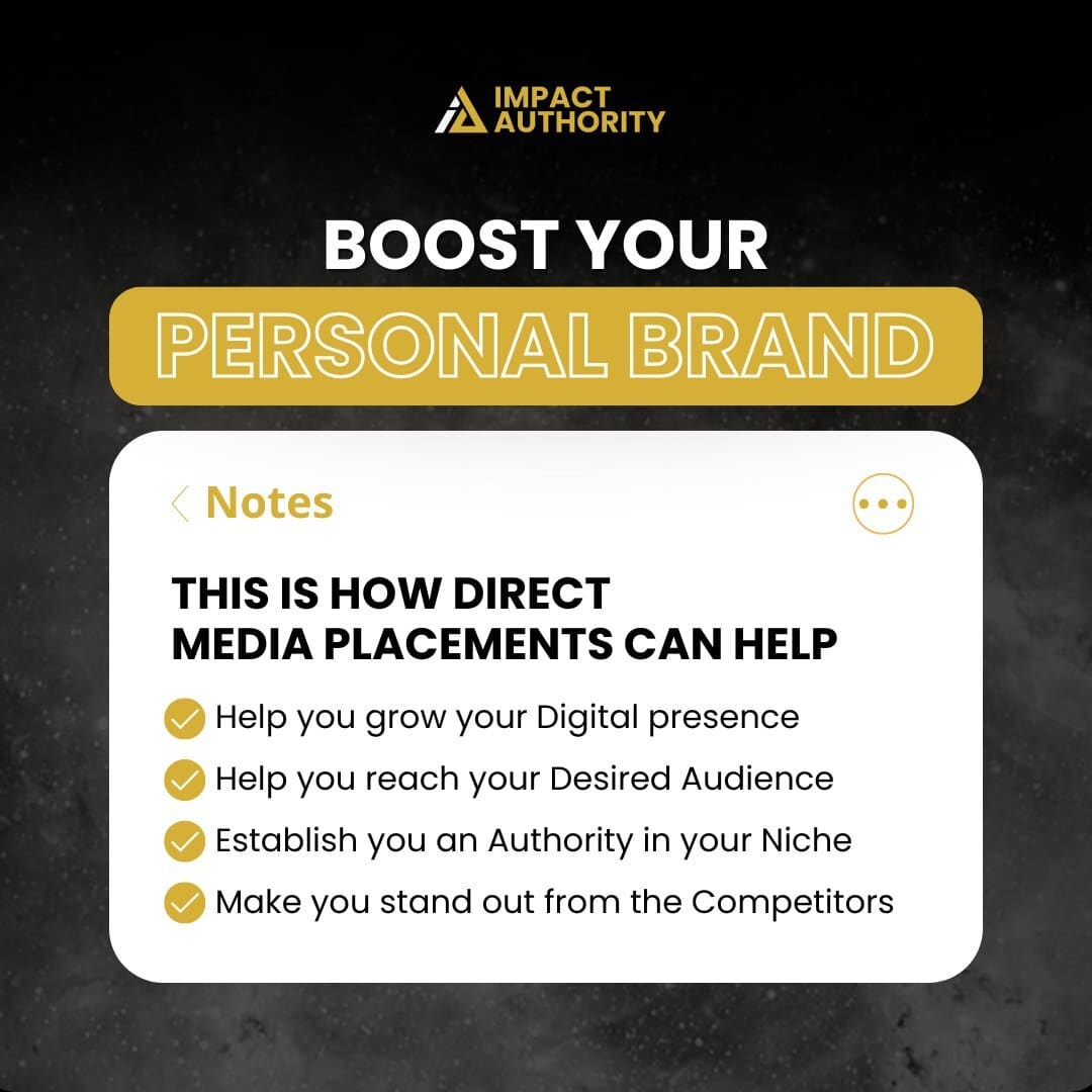 Impact Authority PR Mastering Personal Brand PR Your Ultimate Guide to Stand Out and Shine