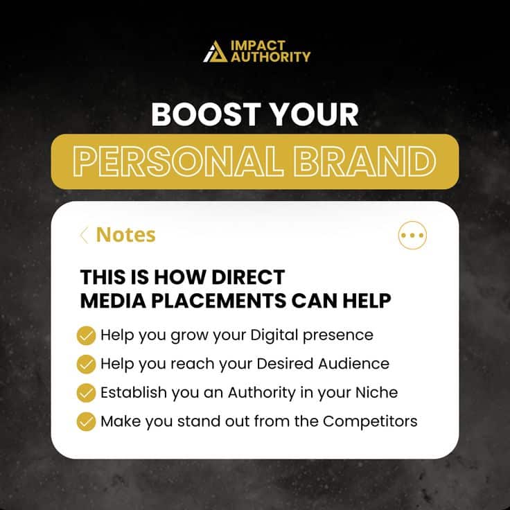 Impact Authority PR Personal Branding Your Passport To Success
