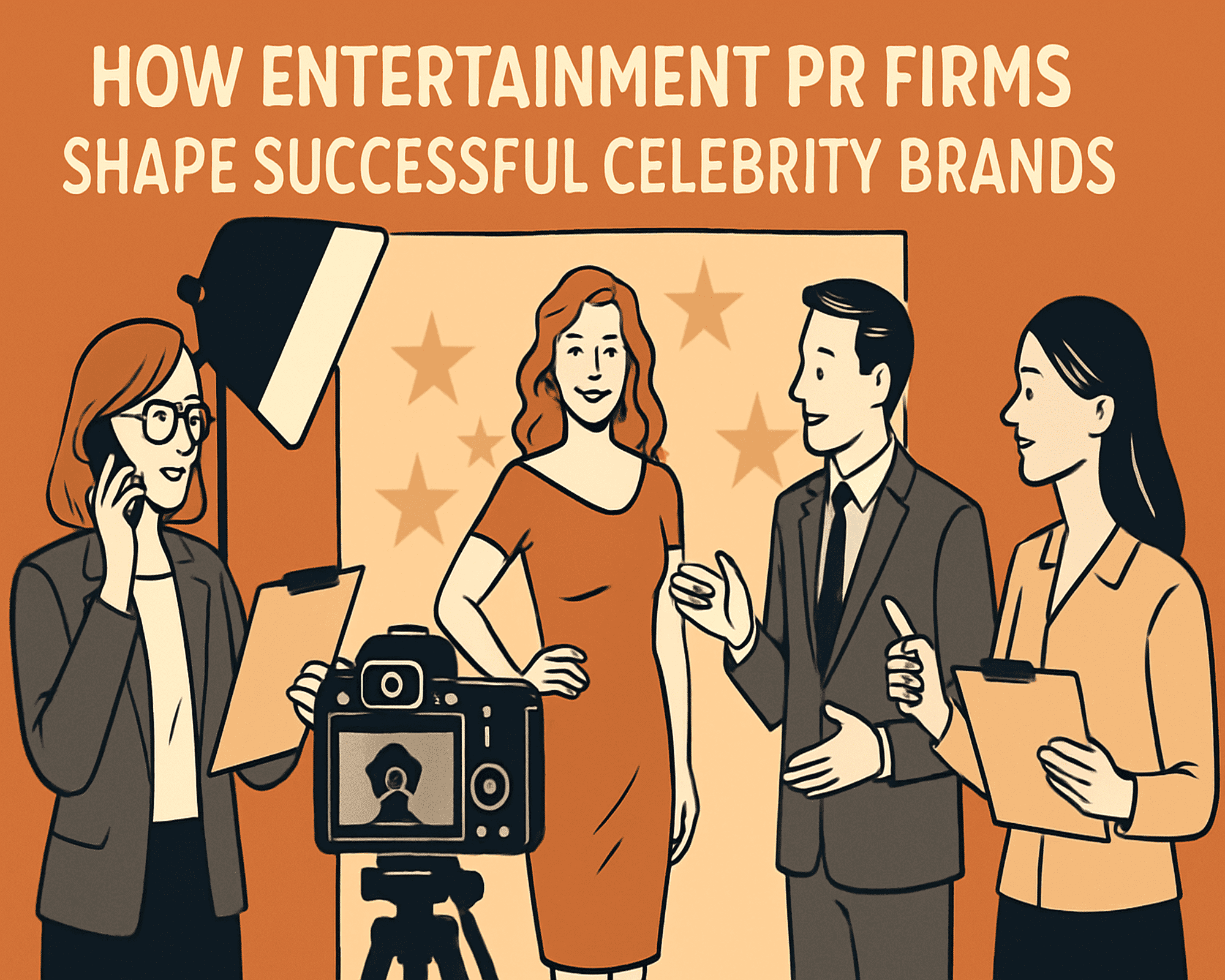 How Entertainment PR Firms Shape Successful Celebrity Brands
