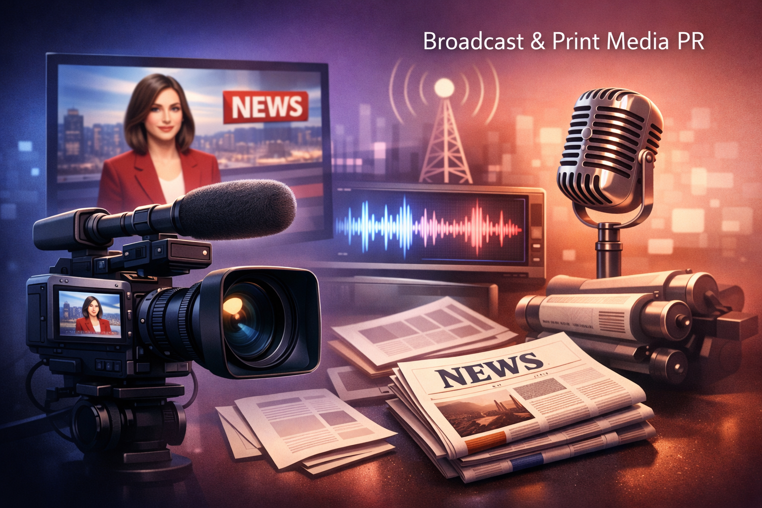 Broadcast & Print Media PR